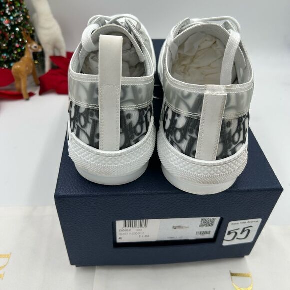 Men’s Dior B 23 oblique low top sneakers size 45 made in Italy.PRISTINE - Picture 9 of 12